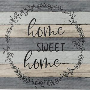 SoHome Cozy Living Anti-Fatigue Kitchen Mat for Floor, Farmhouse Rustic Wood Themed Cushioned Kitchen Runner Rug Mat, Stain Resistant, Easy Wipe Clean, 1/2 Inch Thick, 18" x 30"